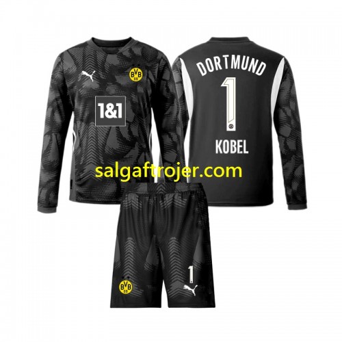 Borussia Dortmund Gregor Kobel 1 Fodboldtrøjer Målmand Børn 4. sæt 2024/25 Langærmet Borussia Dortmund Gregor Kobel 1 Fodboldtrøjer Målmand Børn 4. sæt 2024/25 Langærmet